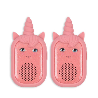 Konges Slojd Kinder Glitzer Einhorn Walkie Talkie Sparkling Pink bei Yay Kids