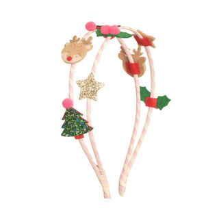 Rockahula Mädchen Double Head Band Festive Christmas bei Yay Kids