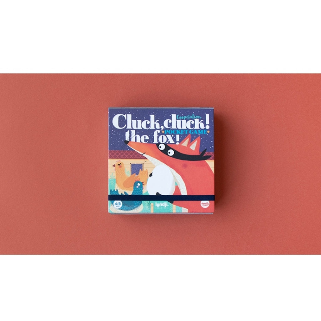 Londji Pocket Brettspiel Cluck, cluck! The Fox! bei Yay Kids