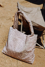 Tragetasche 'Mom Bag' Beige Leopard