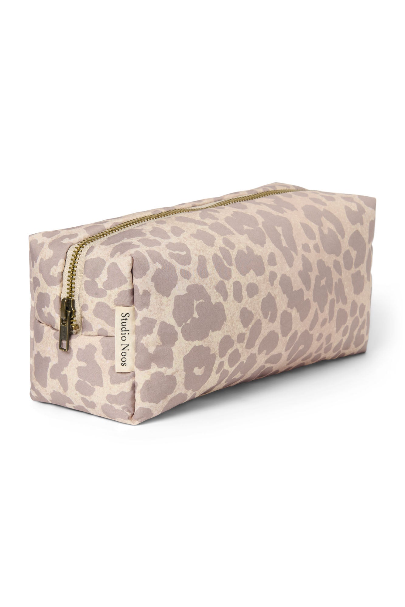 Pouch Beige Leopard