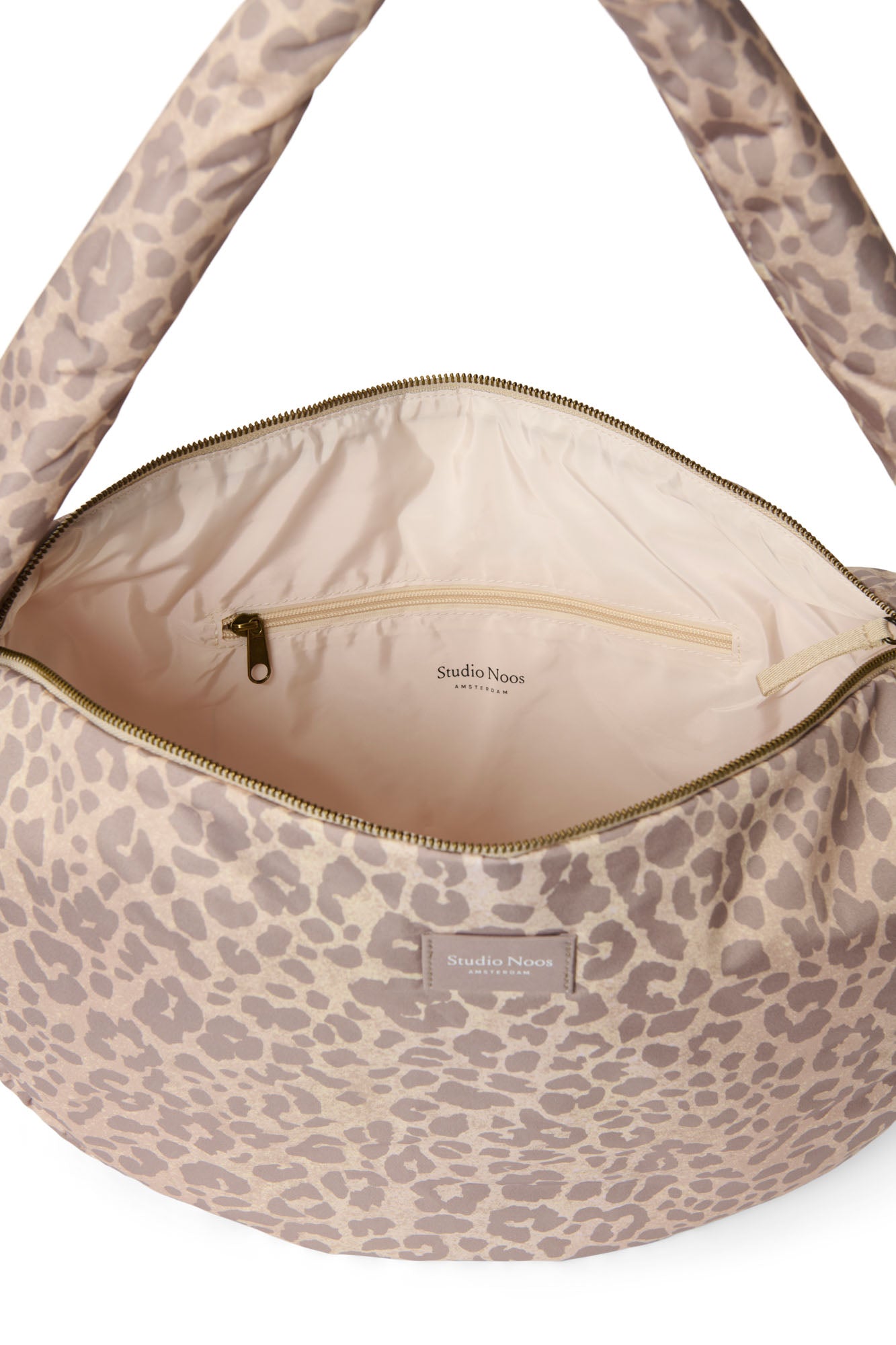 Tragetasche 'Cross Body Bag' Beige Leopard