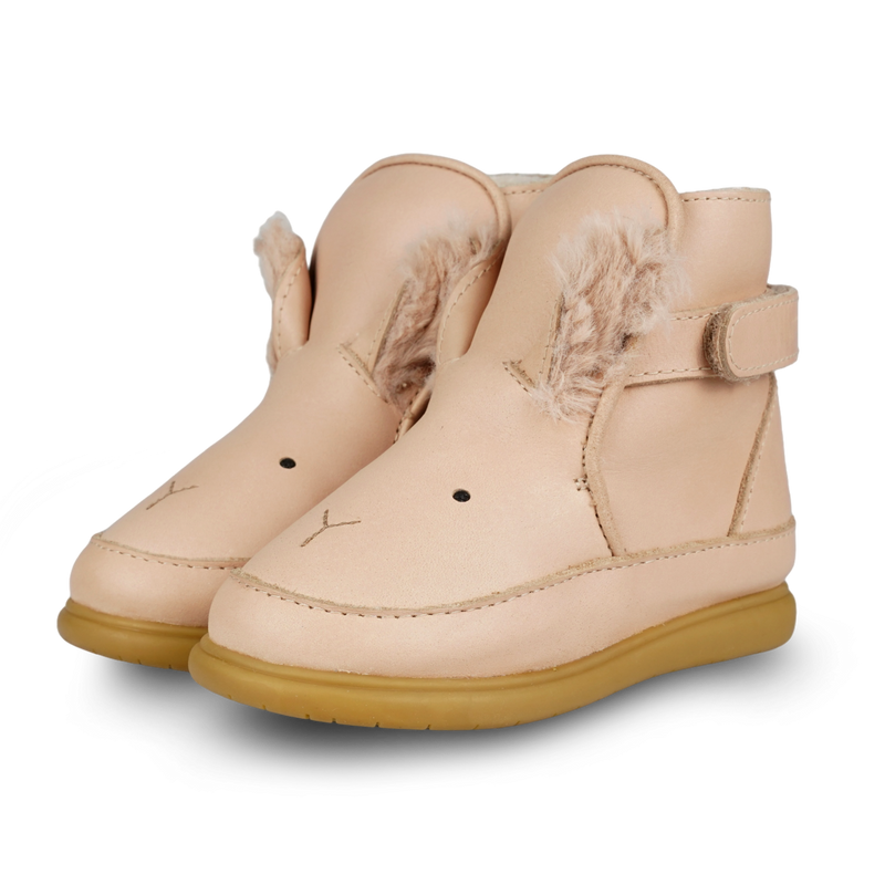 Shoes Dubu Exclusive Fluffy Bunny Light Rust Leather