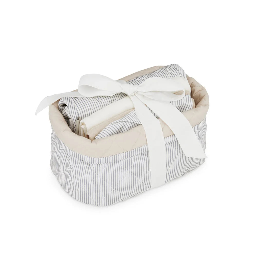Baby-Geschenkset, kleine - Classic Stripes Blue