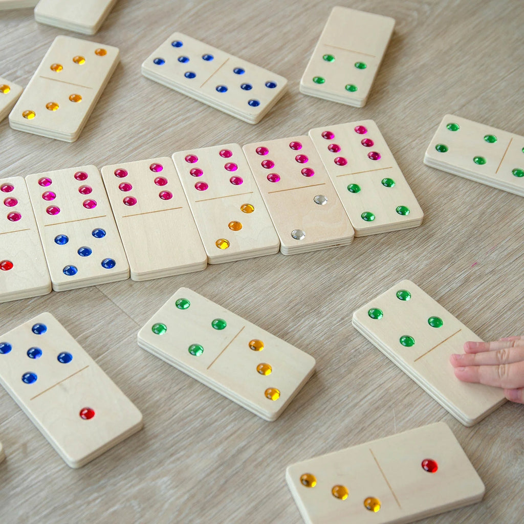 Wooden Jewel Dominoes
