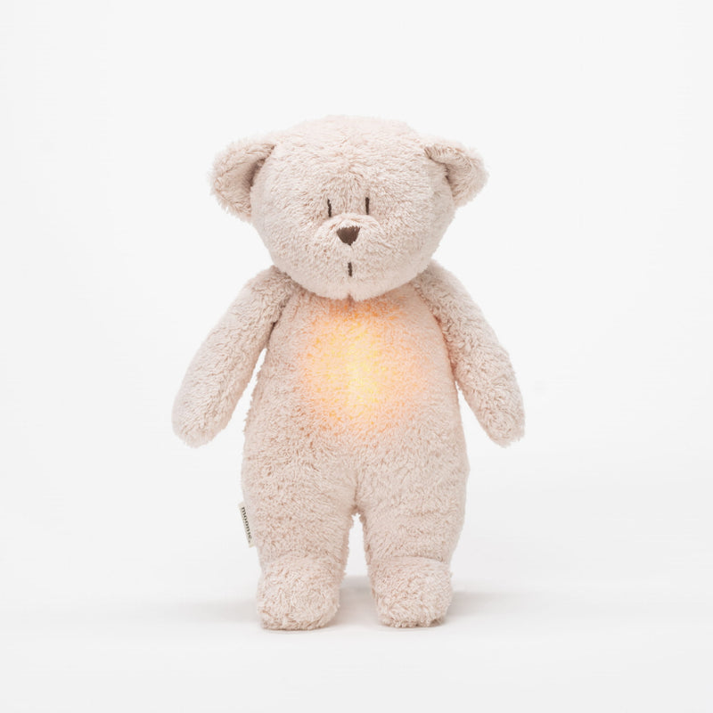 Moonie Organic Humming Bear with Lamp Rose bei Yay Kids