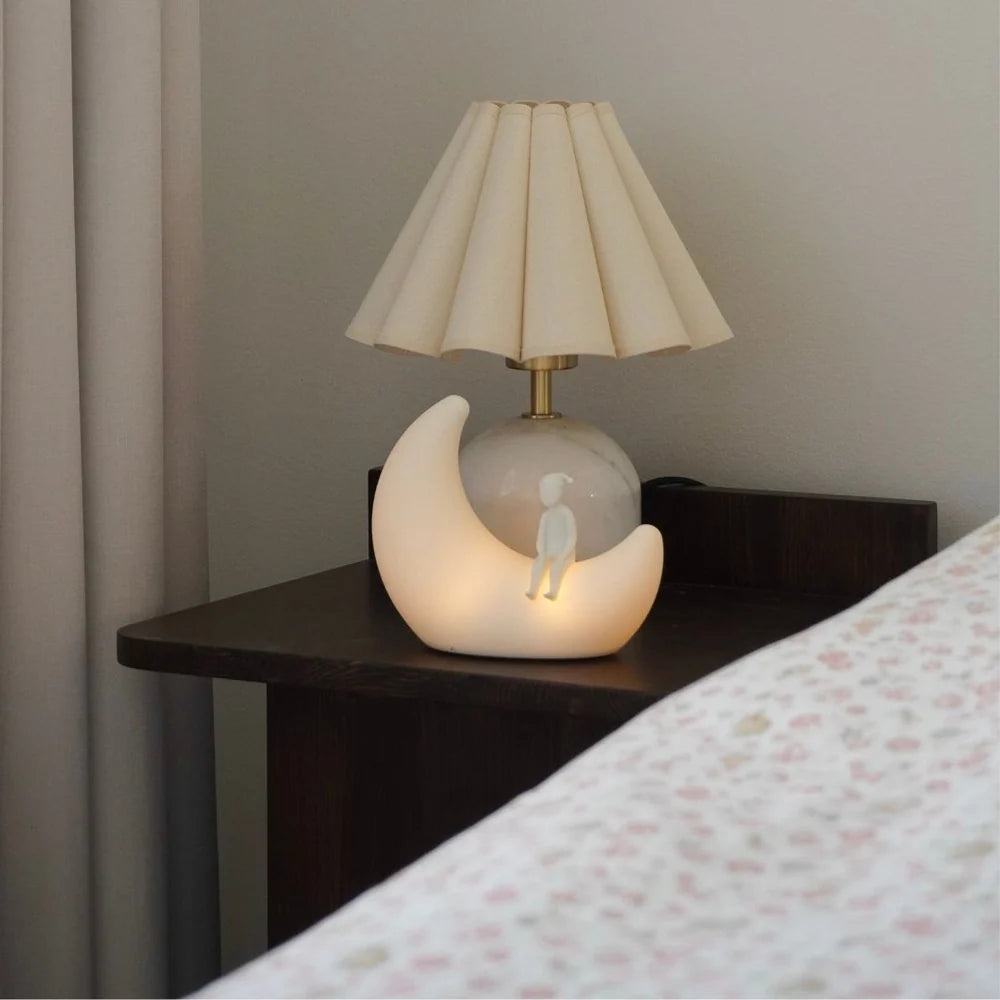 Mondlicht Lampe - Creme