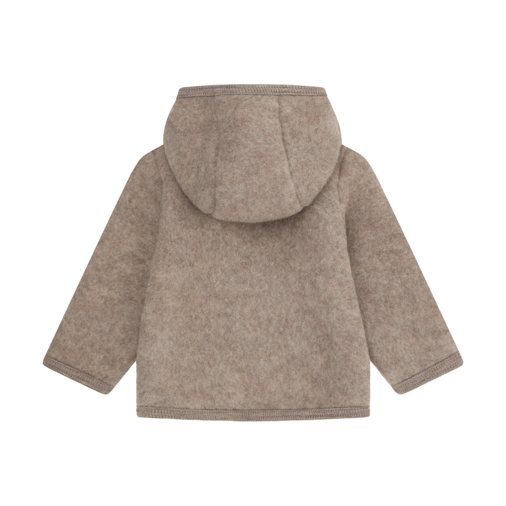 Jacket made of wool fleece Savannah melange