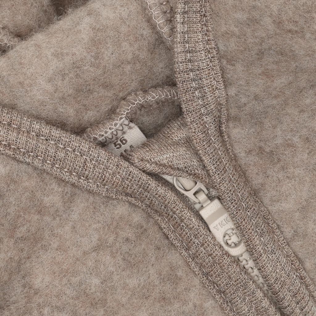 Jacket made of wool fleece Savannah melange