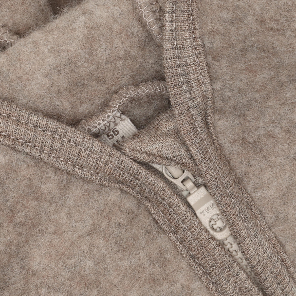 Jacket made of wool fleece Savannah melange