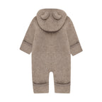 Wool fleece overall with ears Savannah melange