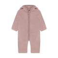 Woolfleece Coverall with Ears Mahogany Rose