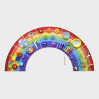Regenbogen-Aktivitätswandpaneele