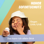 Naïf Baby & Kinder Sonnenschutzstick Parfümfrei SPF50 bei Yay Kids