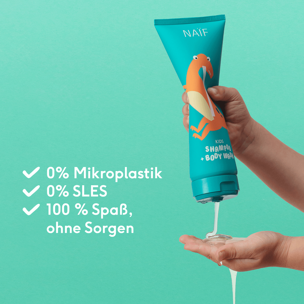 Naïf Kids Line 2 in 1 Shampoo & Duschgel 250ml bei Yay Kids