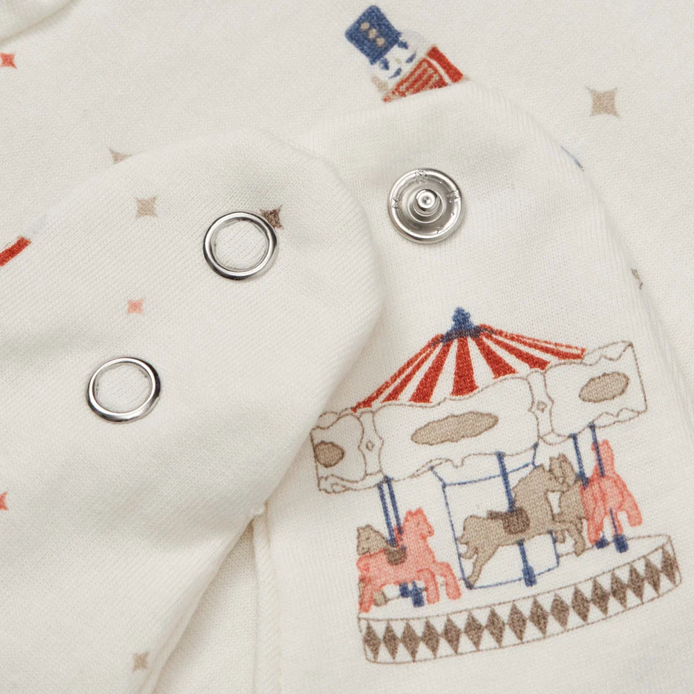 Bandana Lätzchen 2 pack - GOTS - Carousel