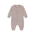 Jumpsuit Knitted Mocha Meringue Melange