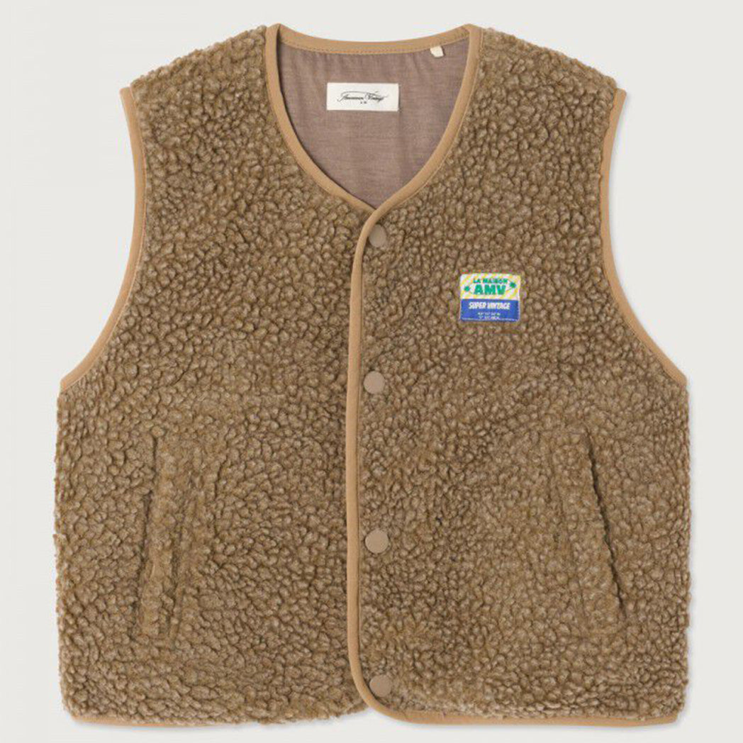 American Vintage Teddy Weste Hoktown Muscade Chine bei Yay Kids