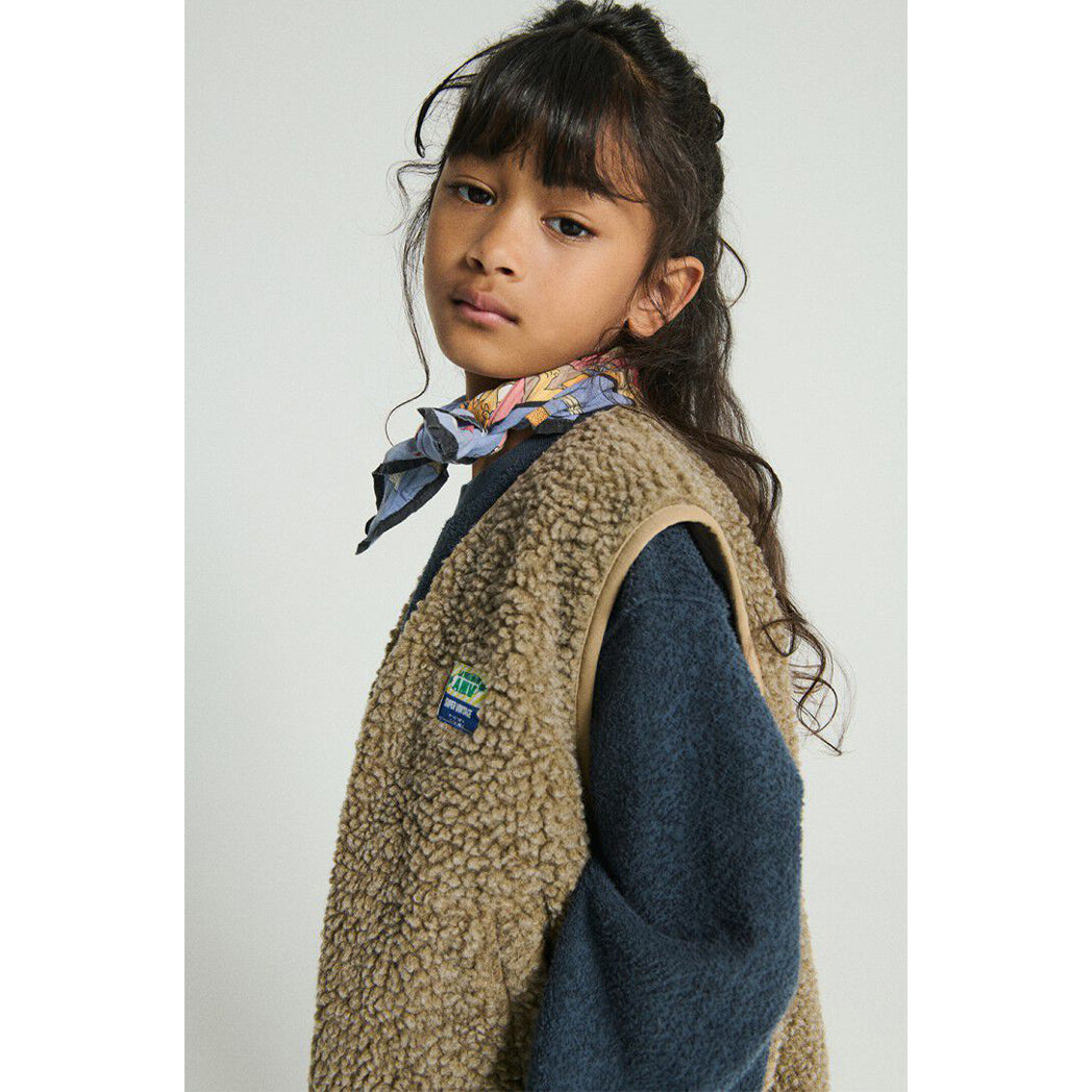 American Vintage Teddy Weste Hoktown Muscade Chine bei Yay Kids
