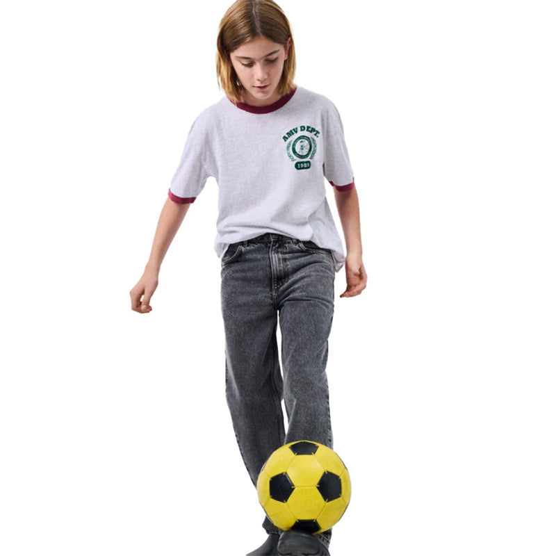 American Vintage Kinder Jeans Yopday Grey Salt and Pepper bei Yay Kids