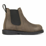 Angulus Kinder Chelsea Boot with Logo Tape Dark Olive/ Black bei Yay Kids