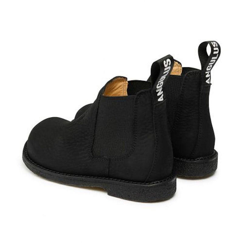 Chelsea Boot with Logo Tape Black/ Black