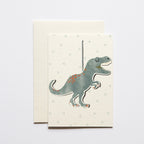 Atelier Sasu Grusskarte mit Couvert Dinosaurier bei Yay Kids
