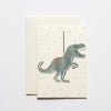 Atelier Sasu Grusskarte mit Couvert Dinosaurier bei Yay Kids