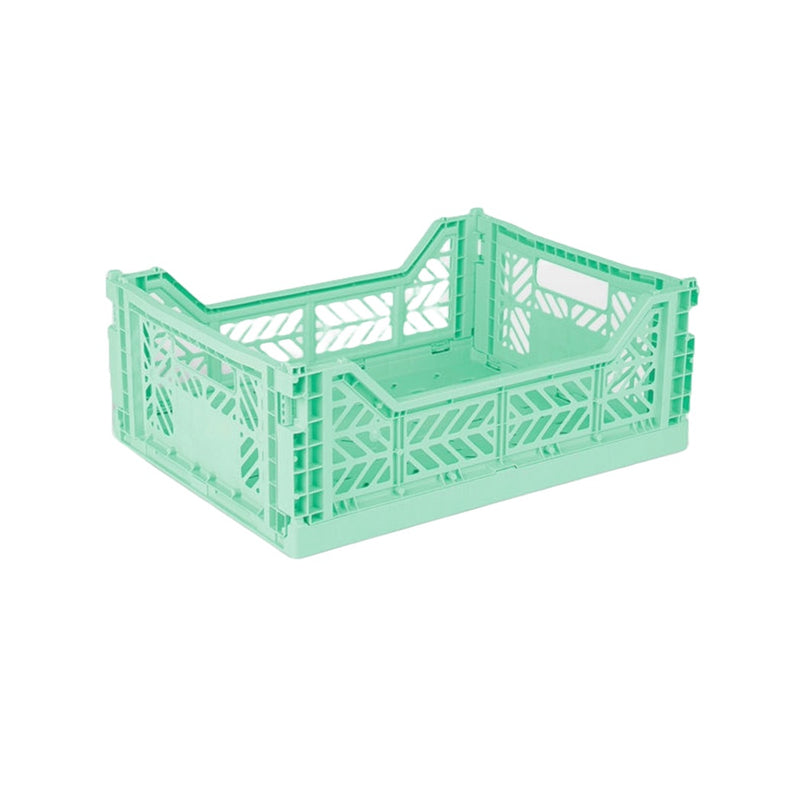 Ay-Kasa Aufbewahrungsbox Folding Crate Midi Warm Mint Yay Kids
