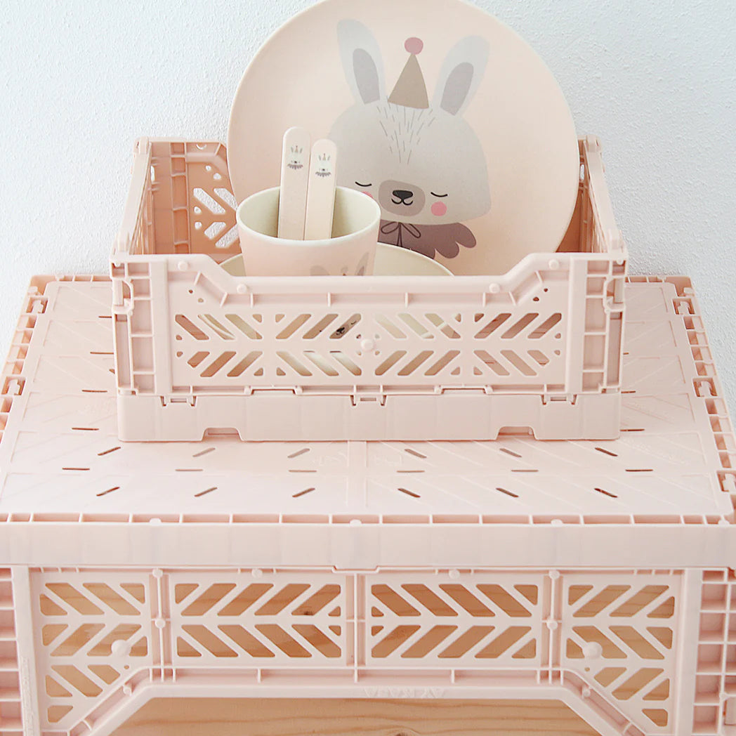 Ay-Kasa Aufbewahrungsbox Folding Crate Mini Peacock bei Yay Kids