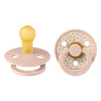 Schnuller Studio Latex Round 2er Pack Jasmine Blush 0 Monate