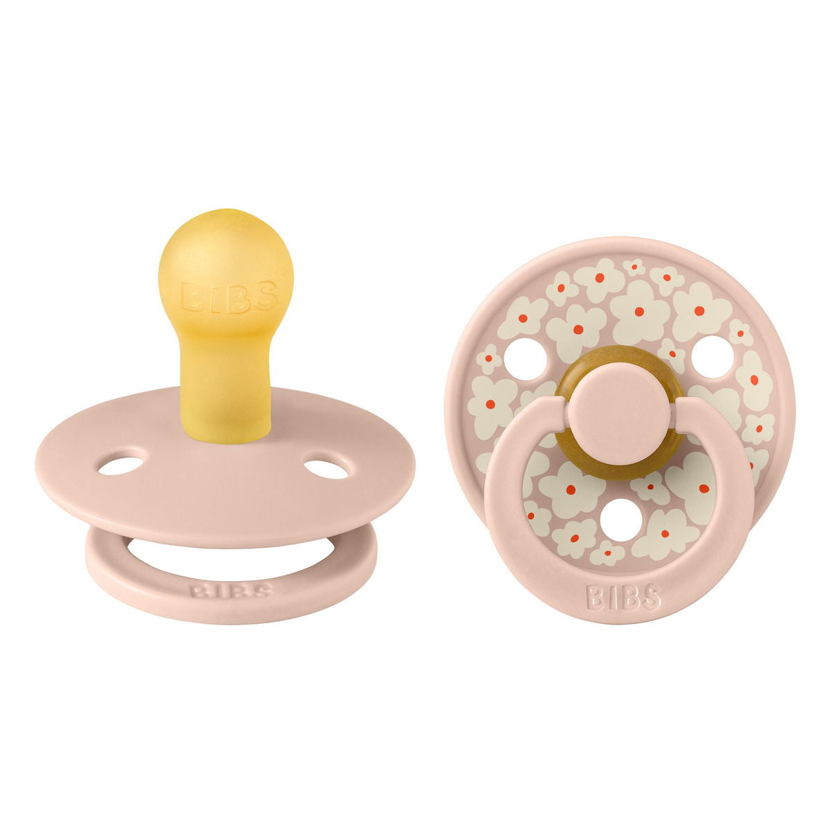 Schnuller Studio Latex Round 2er Pack Jasmine Blush 0 Monate