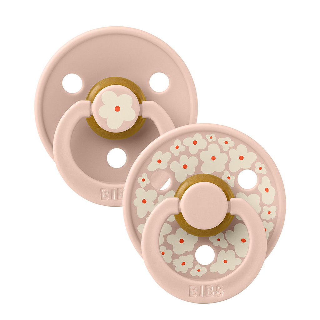 Schnuller Studio Latex Round 2er Pack Jasmine Blush 0 Monate