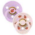 Schnuller Studio Latex Round 2er-Pack Violet Sky 6-12M