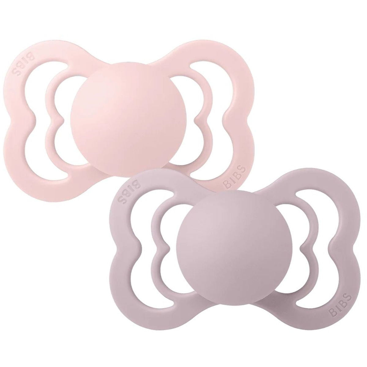 Supreme Silikon Schnuller 2er-Pack Blossom/Dusky Lilac 6-12M