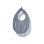 Mushie Baby Lätzchen 2er Pack Tradewinds/ Baby Blue bei Yay Kids