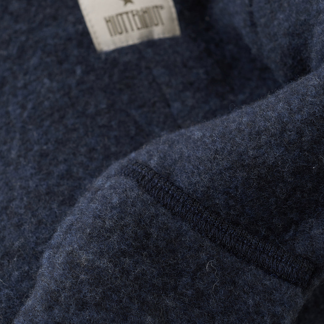 Huttelihut Baby Wolloverall Navy Melange bei Yay Kids