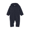 Huttelihut Baby Wollanzug Navy Melange bei Yay Kids