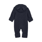 Huttelihut Baby Wollanzug Navy Melange bei Yay Kids