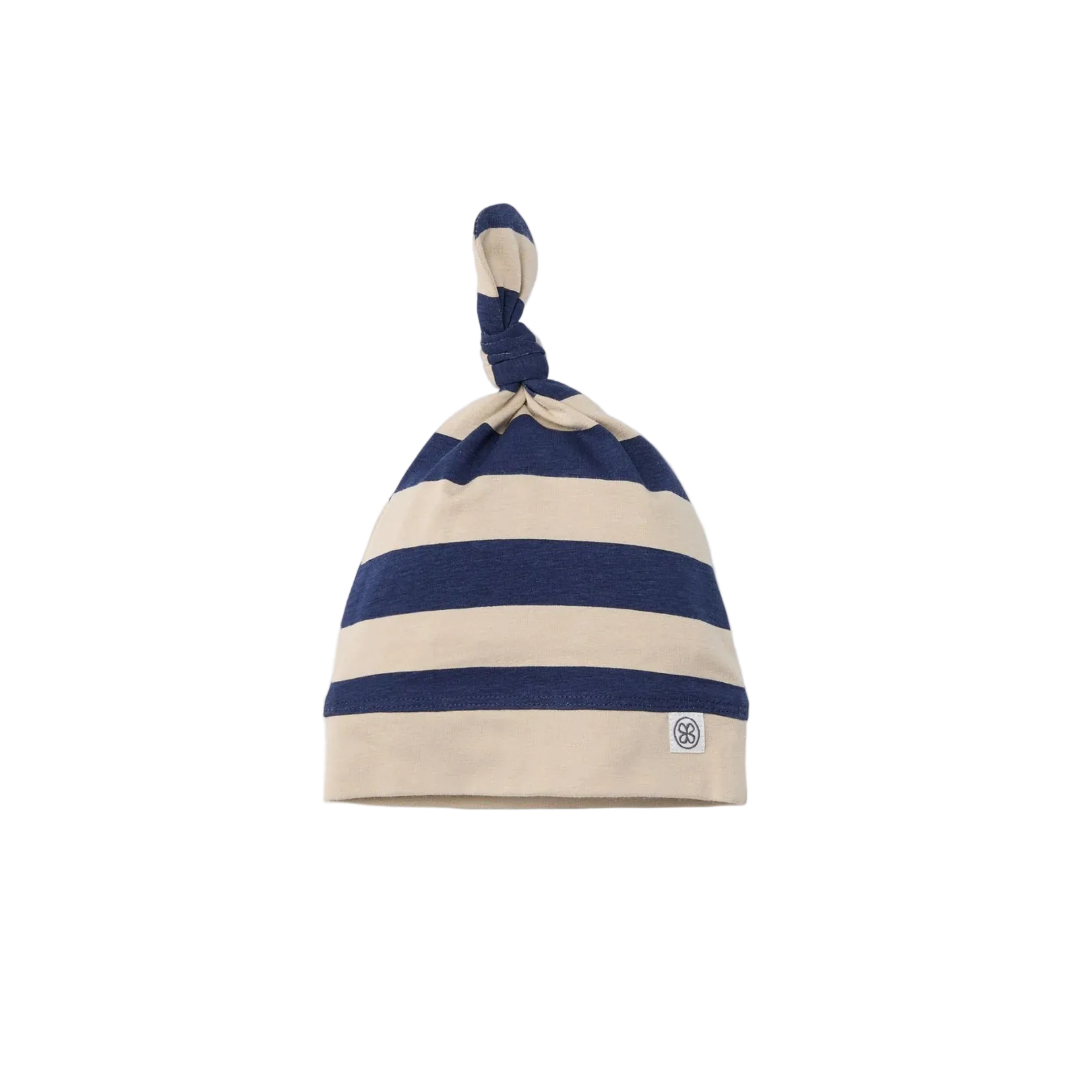 Baby Mütze in Navy Streifen – UPF 50+ – Cloby