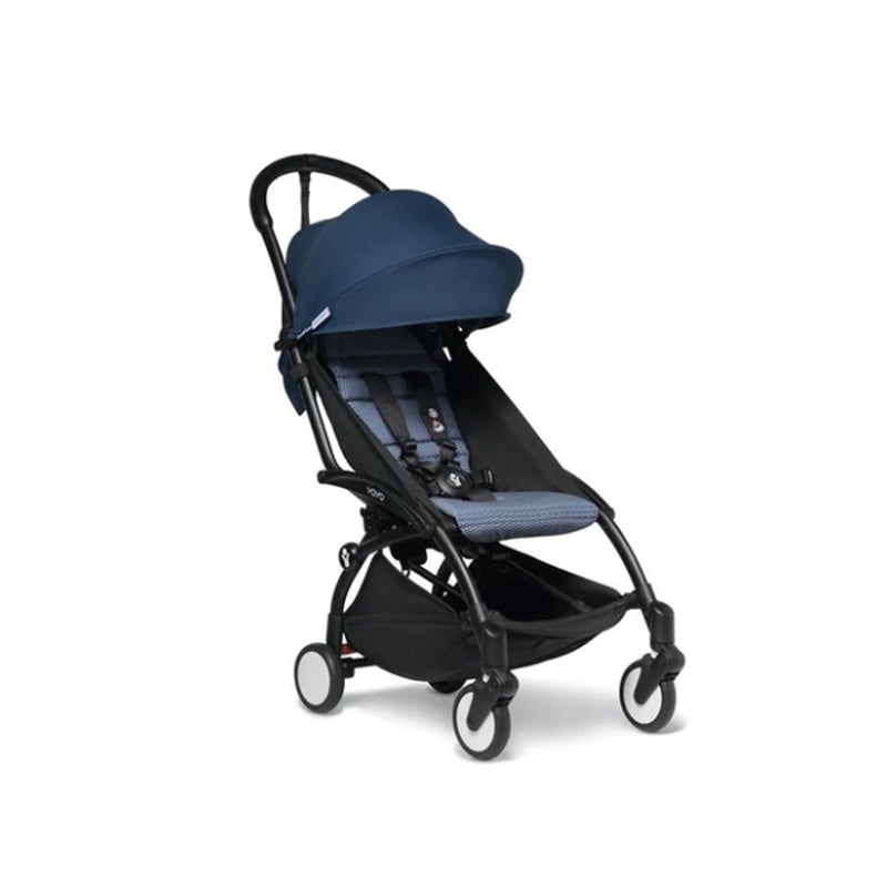STOKKE YOYO³ 6+ Set mit Rahmen Schwarz