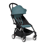 BABYZEN YOYO² 6+ Set Aqua mit Rahmen Schwarz bei Yay Kids