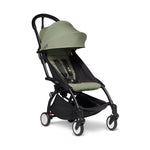 BABYZEN YOYO² 6+ Set Olive mit Rahmen Schwarz bei Yay Kids