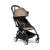 BABYZEN YOYO² 6+ Set Taupe mit Rahmen Schwarz bei Yay Kids