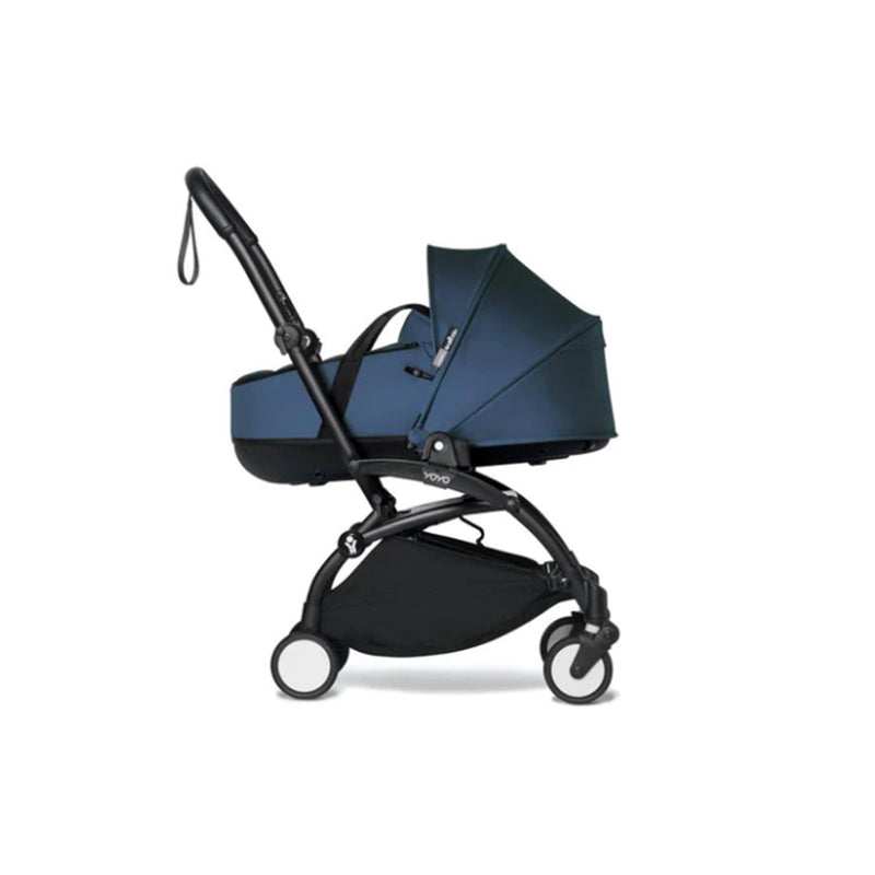 STOKKE YOYO³ Bassinet Set mit Rahmen Schwarz