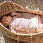 Bibi - Baby-Seide Langarm-Wickelbody - Sweet Rose