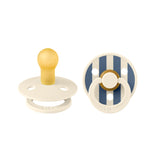 Bibs Schnuller STUDIO Ivory Steel Blue Mix Grösse 1 0-6 M bei Yay Kids