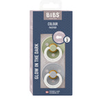 Bibs Schnuller 2er Pack Sage Glow & Cloud Glow Grösse 2 bei Yay Kids
