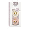 Bibs Schnuller 2er Pack Ivory Blush 18+ M. bei Yay Kids