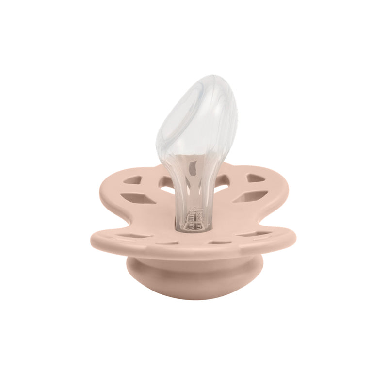 Bibs Infinity Schnuller Ivory Blush Baby Grösse 2 bei Yay Kids